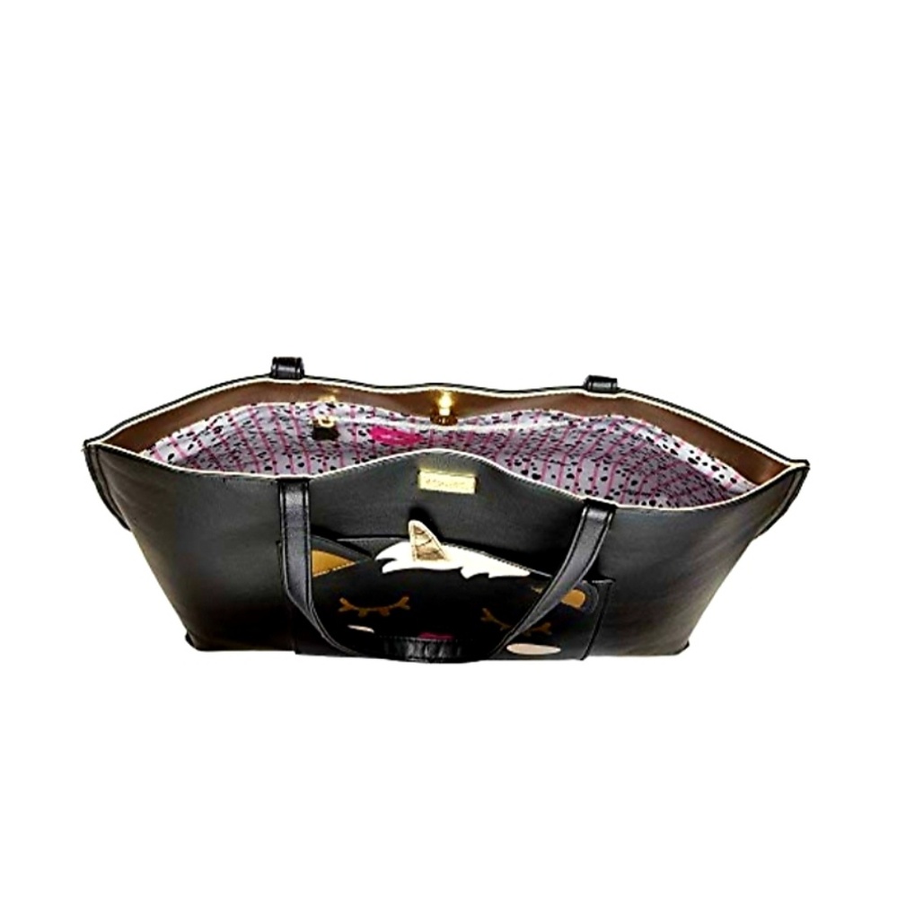 Betsey Johnson | Large Unicat Tote Bag - Picture 5 of 8